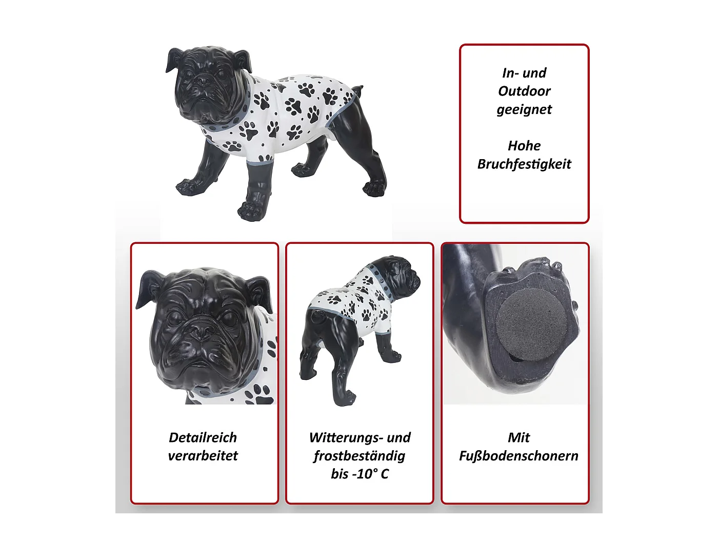 Decoratief figuur Bulldog