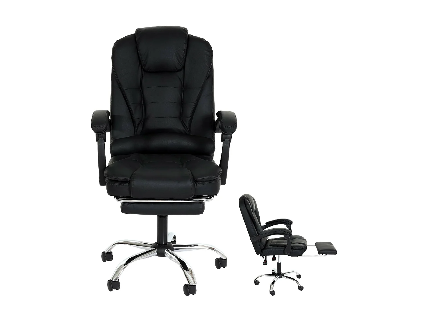 MCW-M80 bureaustoel,  zwart