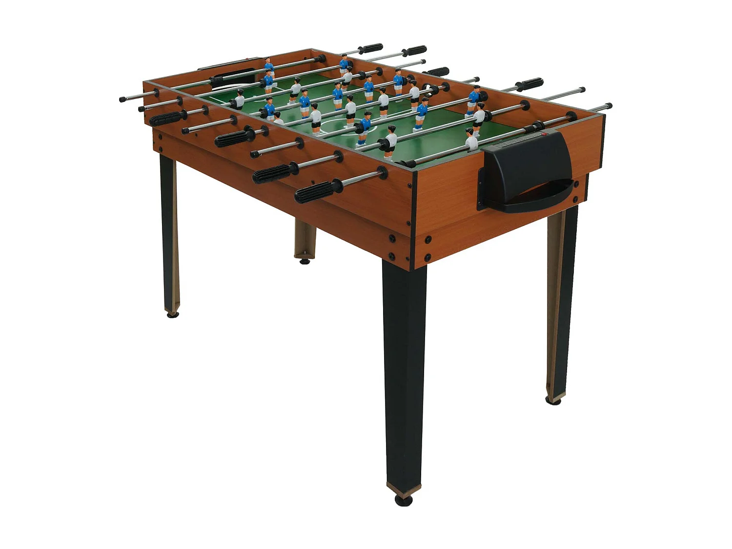 Tischkicker MCW-M33, Tischfußball Billard Hockey 7in1 Multiplayer Spieletisch, MDF 80x123x101cm