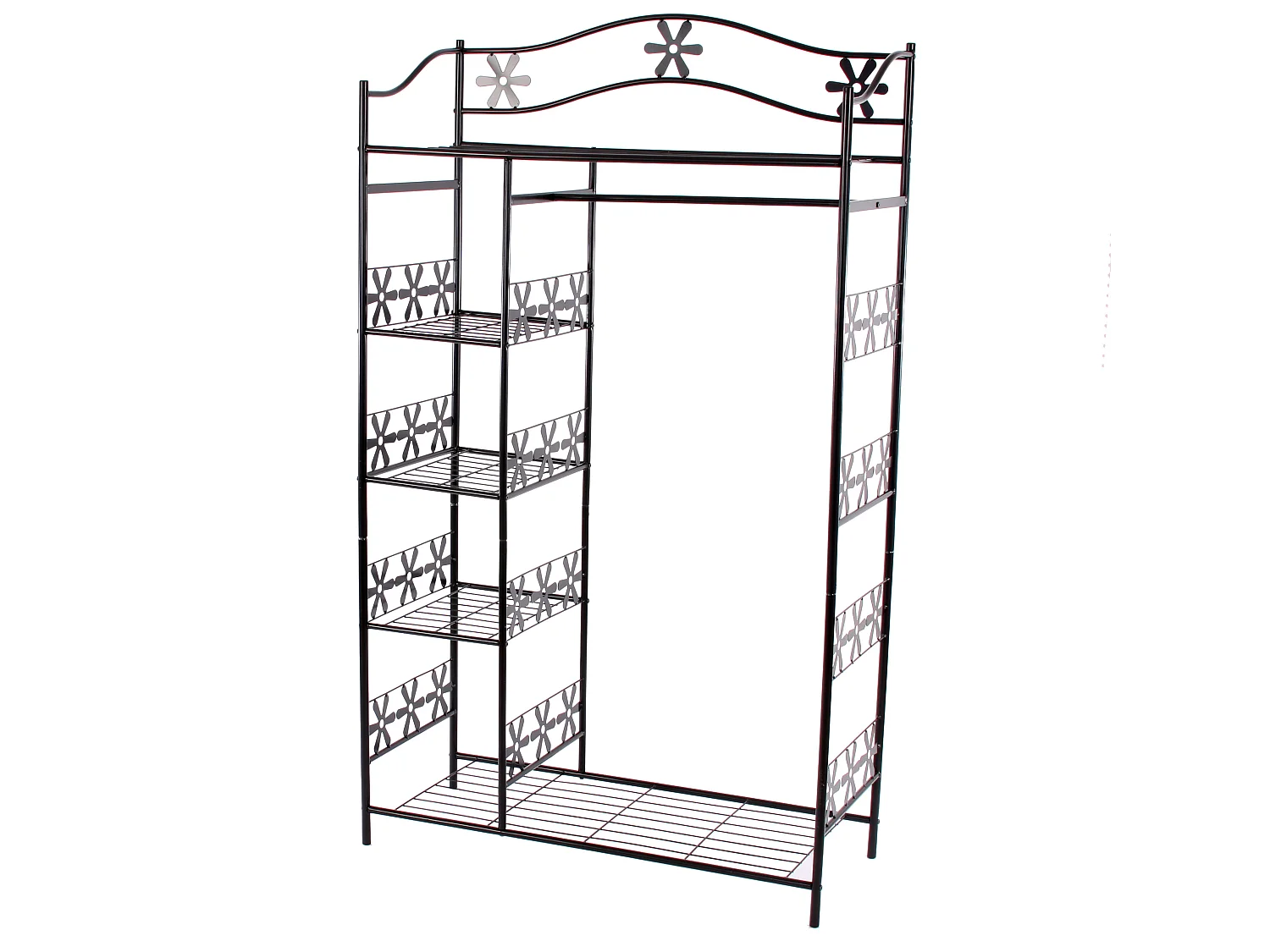 Metall-Garderobe Bern ohne Vorhang, Ohne Vorhang