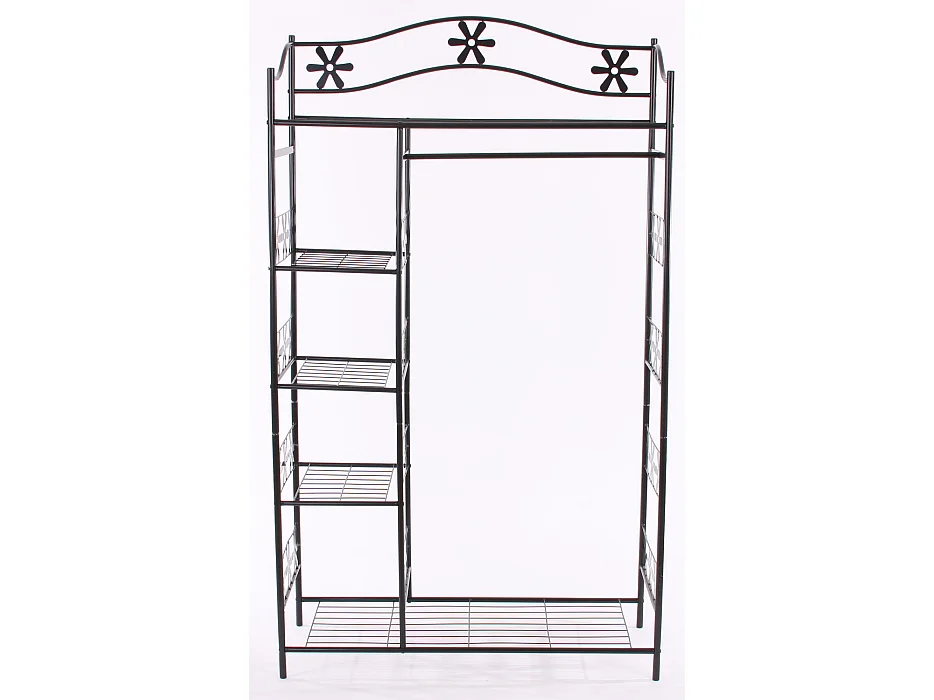 Metall-Garderobe Bern ohne Vorhang, Ohne Vorhang