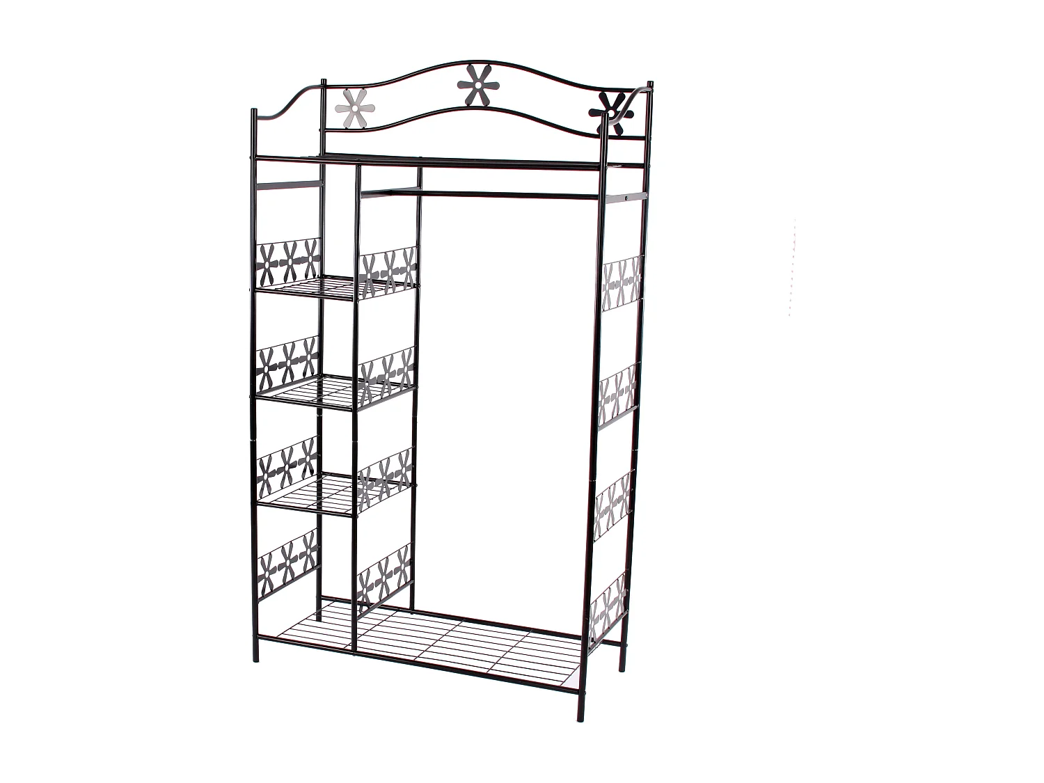 Metalowa szafa na ubrania Bern bez zasłony,  bez zasłony