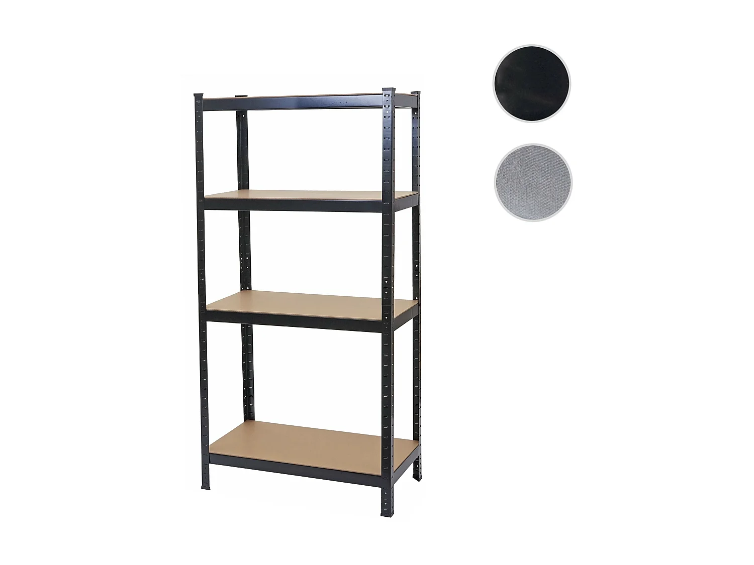 Zwaar belastbaar rek MCW-D67,  zwart