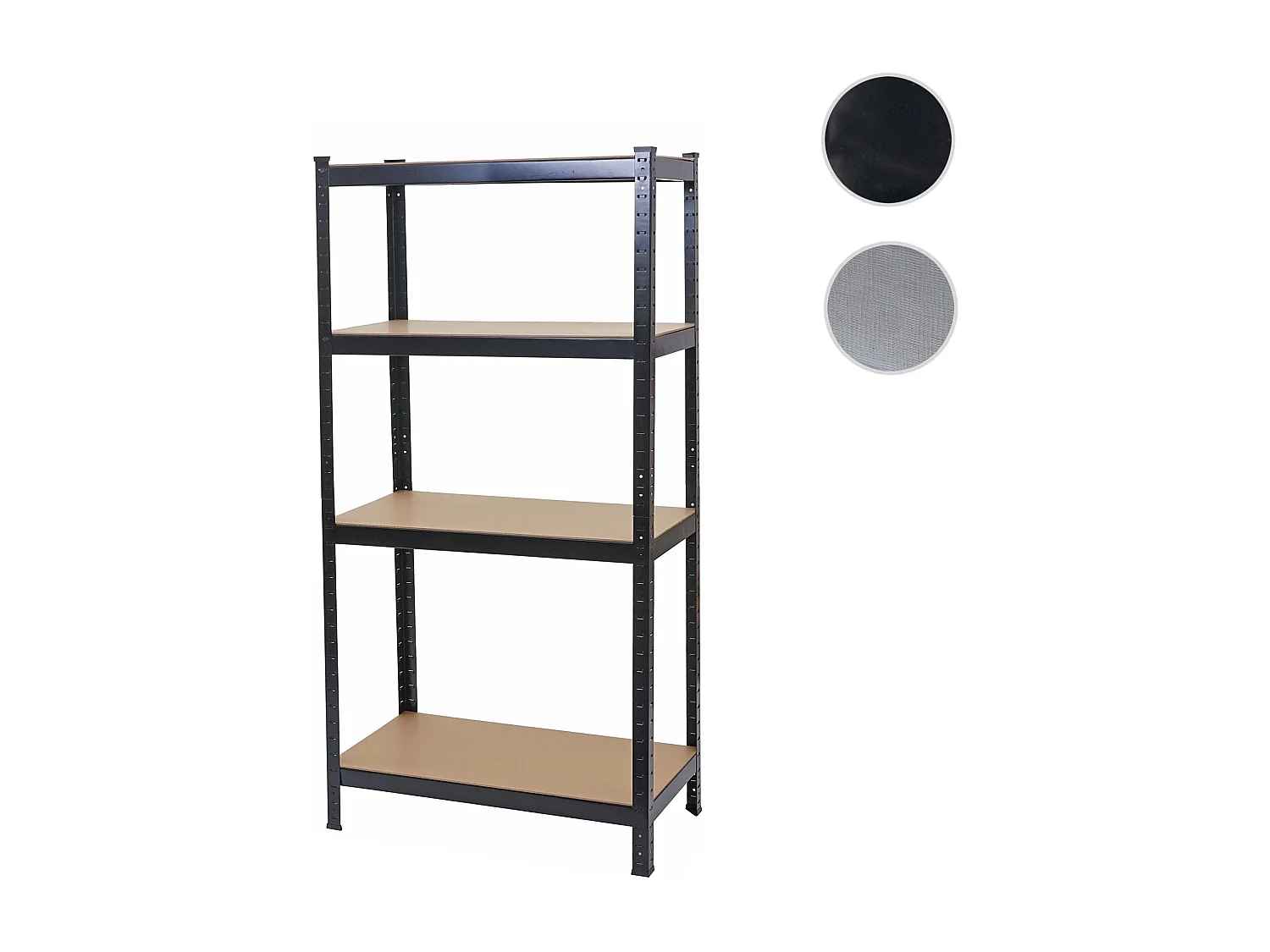 Zwaar belastbaar rek MCW-D67,  zwart