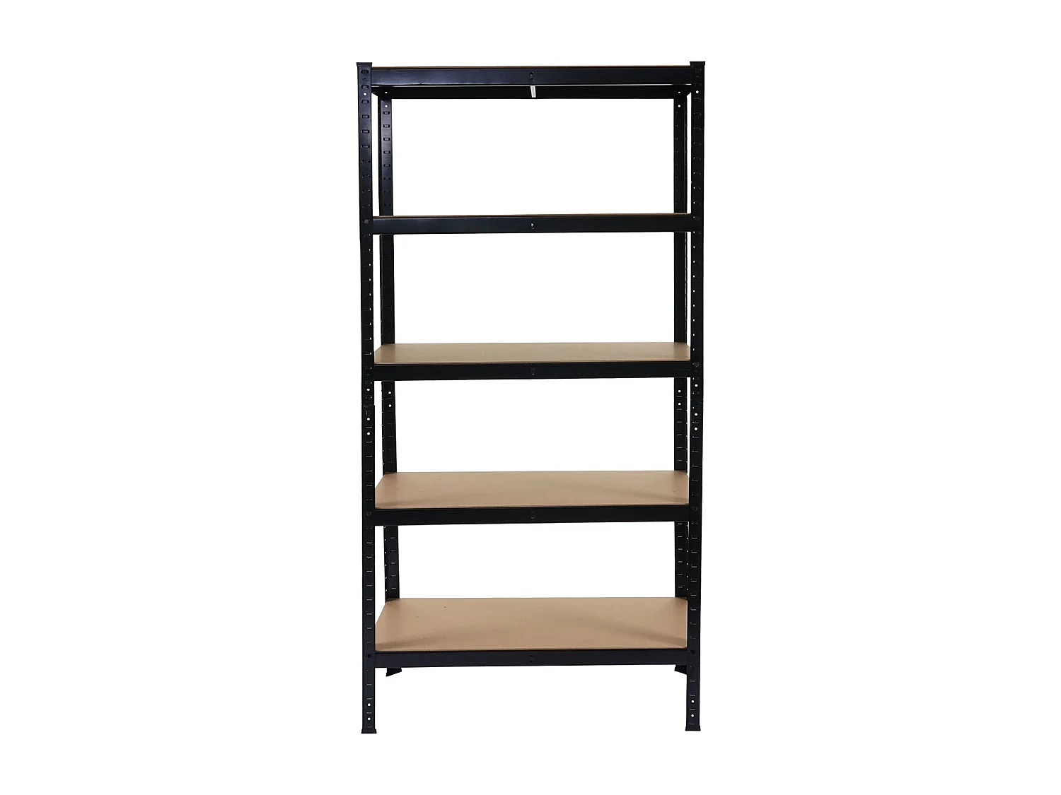 Zwaar belastbaar rek MCW-E33,  zwart 180x90x40cm