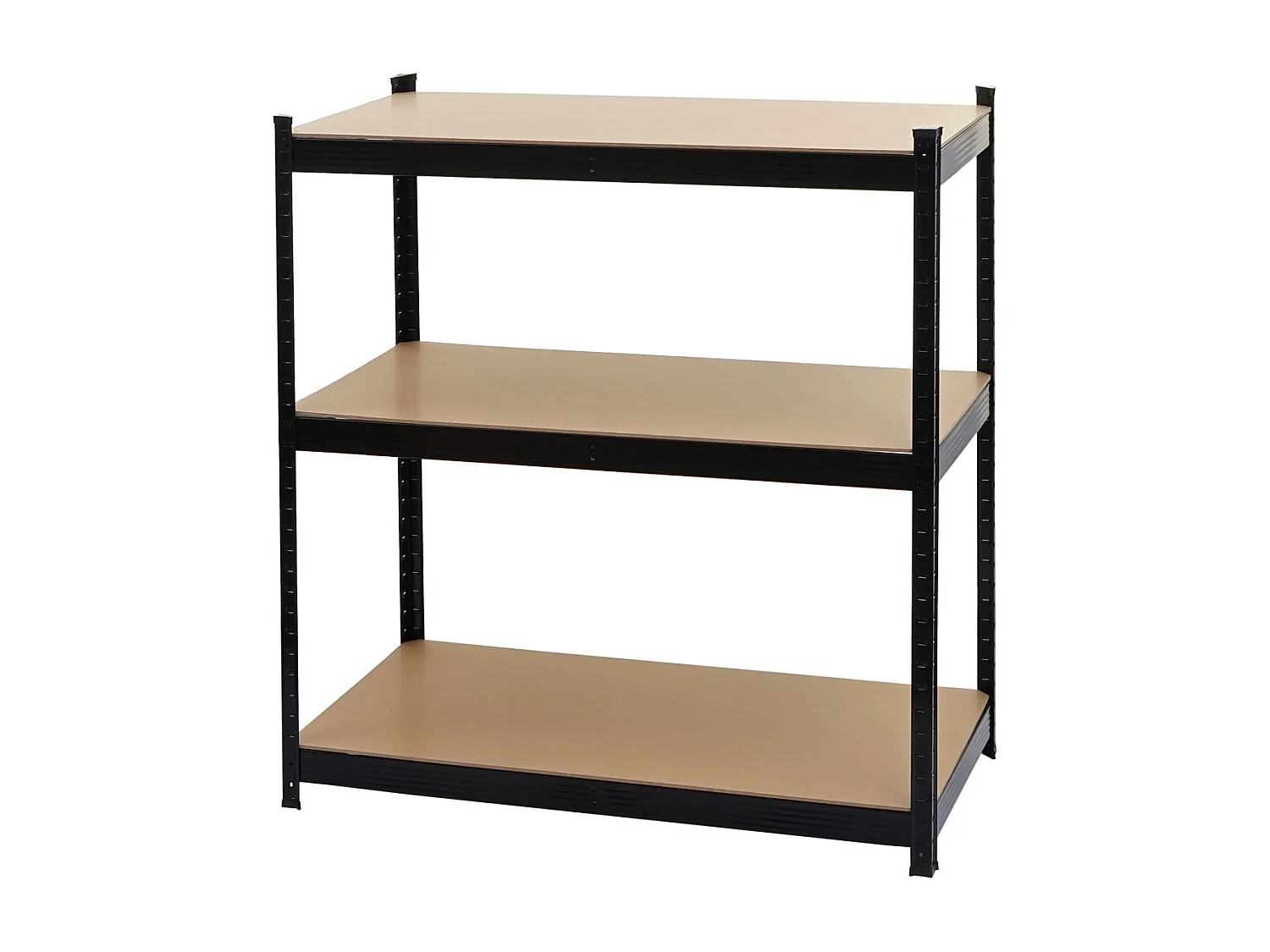 Zwaar belastbaar rek MCW-E33,  zwart 180x90x40cm