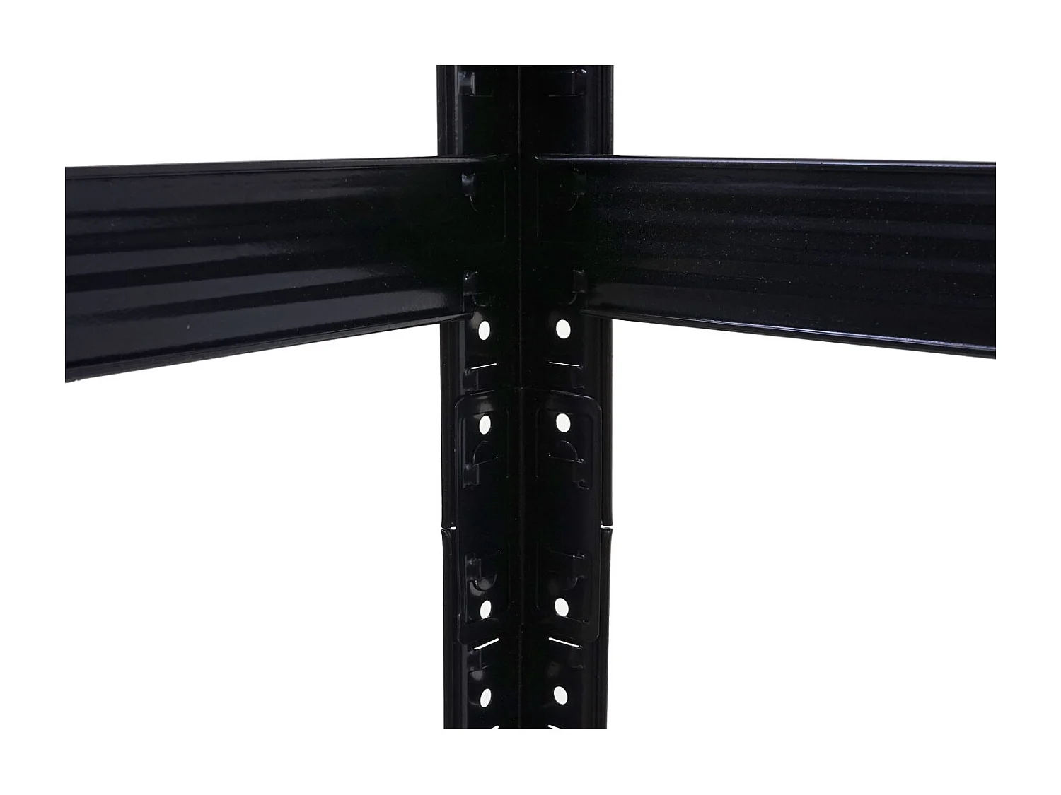 Zwaar belastbaar rek MCW-E33,  zwart 180x90x40cm