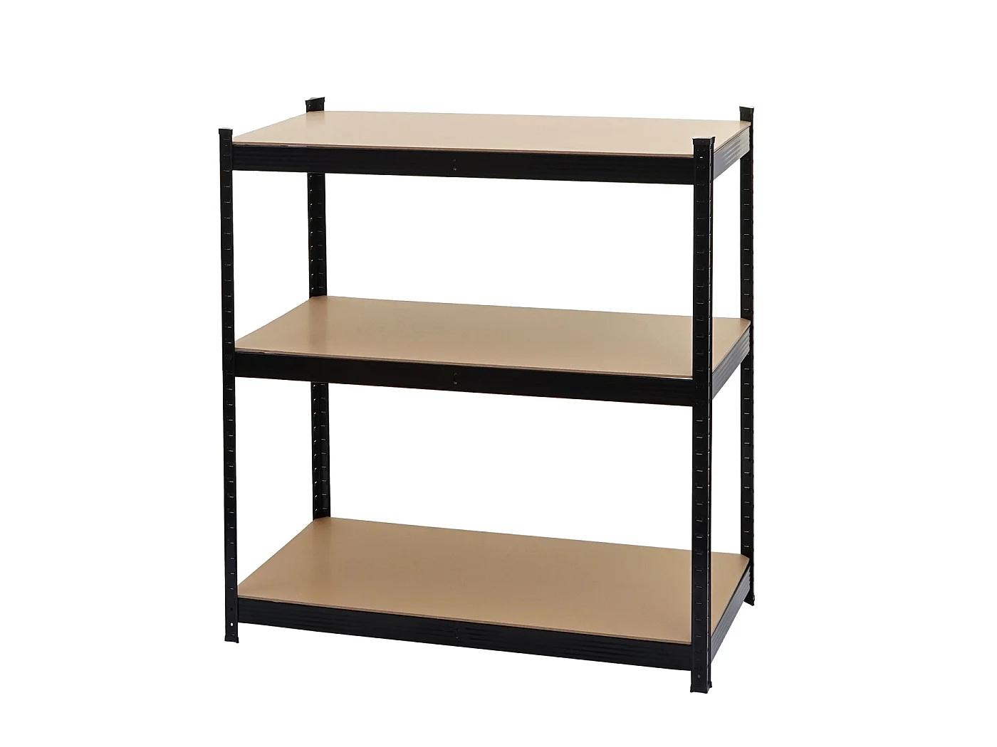 Zwaar belastbare stelling MCW-E33 (set van 2),  zwart 180x90x40cm