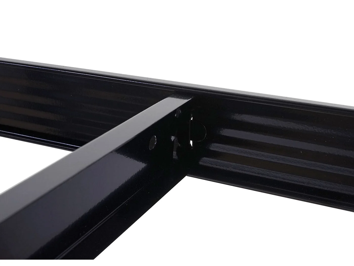 Zwaar belastbare stelling MCW-E33 (set van 2),  zwart 180x90x40cm