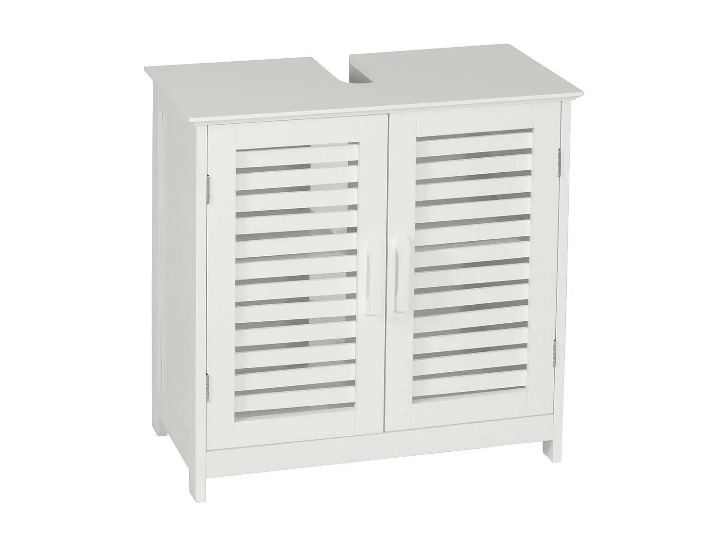 Meuble sous-lavabo MCW-B41,  blanc