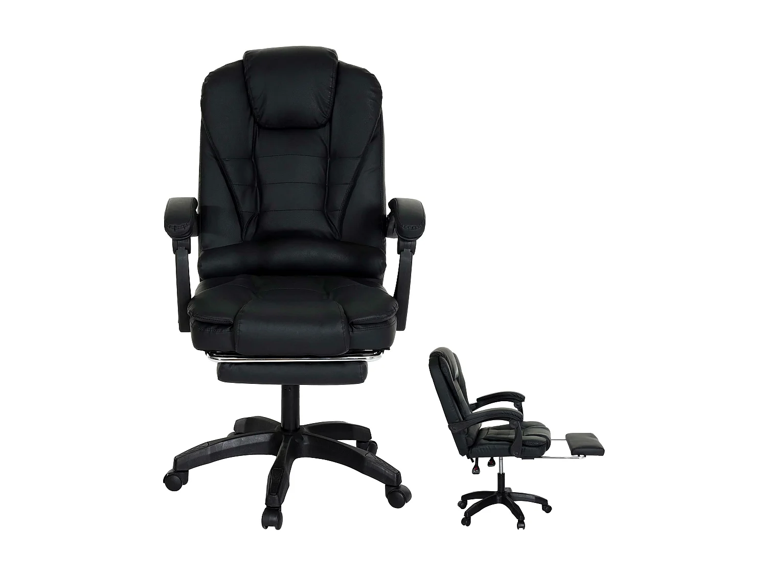 Chaise de bureau MCW-M80,  noir