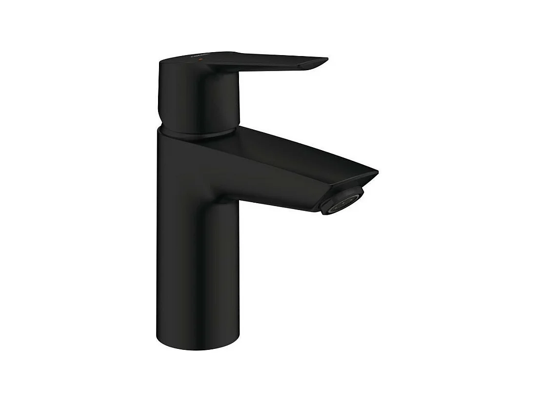 Mitigeur monocommande lavabo - GROHE Start - 235502432 - Noir mat - Taille S - Bec standard - Economie d'eau