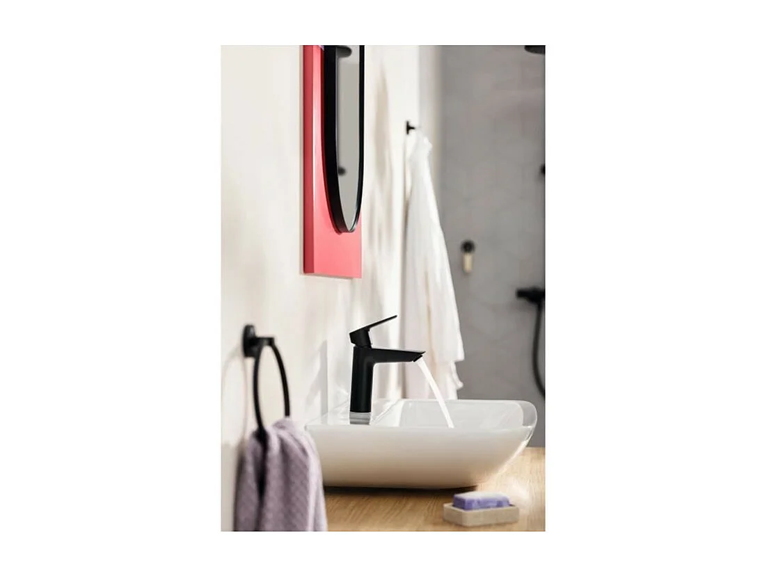 Misturador monocomando para lavatório GROHE Start Preto fosco Tamanho S