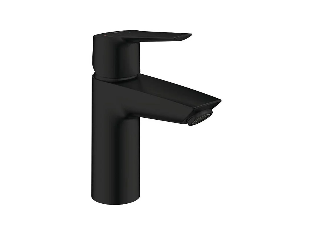 Mitigeur monocommande lavabo - GROHE Start - 235512432 - Noir mat - Taille S - Bec standard - Economie d'eau
