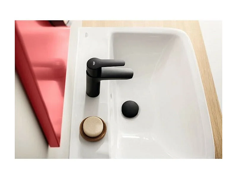 Einhand-Waschtischbatterie GROHE Start Mattschwarz Größe S