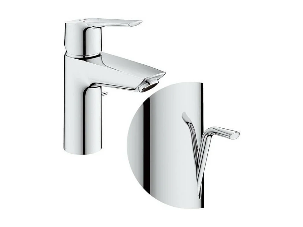 Mitigeur monocommande pour lavabo - Taille S - GROHE - Start - Chrome