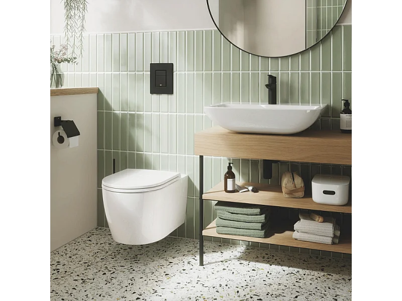 Mitigeur lavabo GROHE Start ouverture eau froide noir M