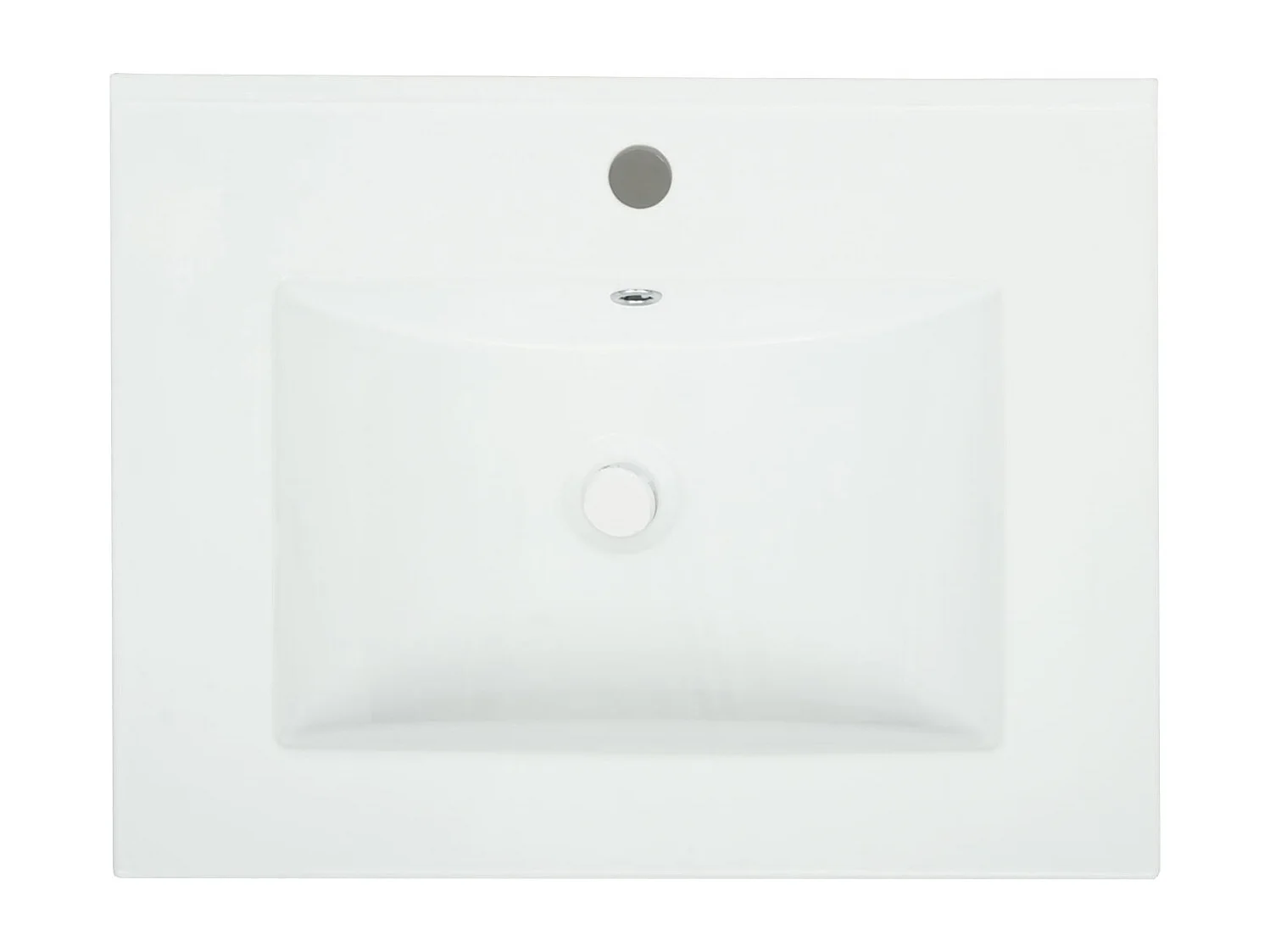 Wastafel MCW-D16,  61cm 30mm rand