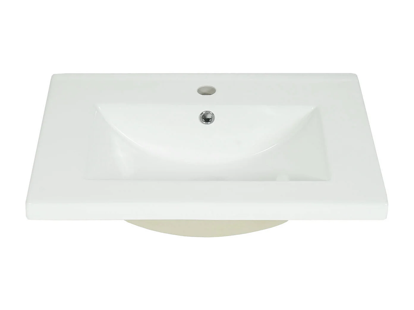 Badezimmerset MCW-L86, Marmor-Optik weiß