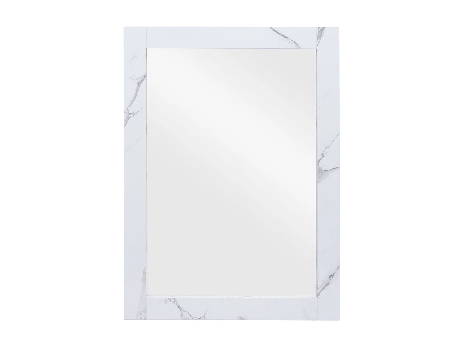 Ensemble pour salle de bain MCW-L86,  aspect marbre blanc