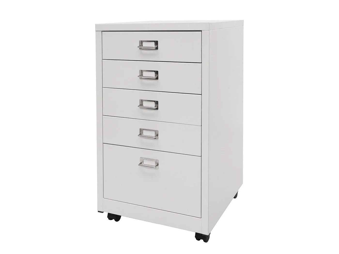 Pedestal móvel MCW-L49,  branco