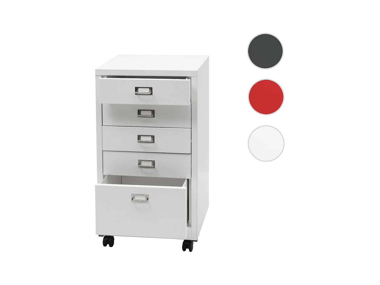 Verrijdbaar onderstel MCW-L49,  wit