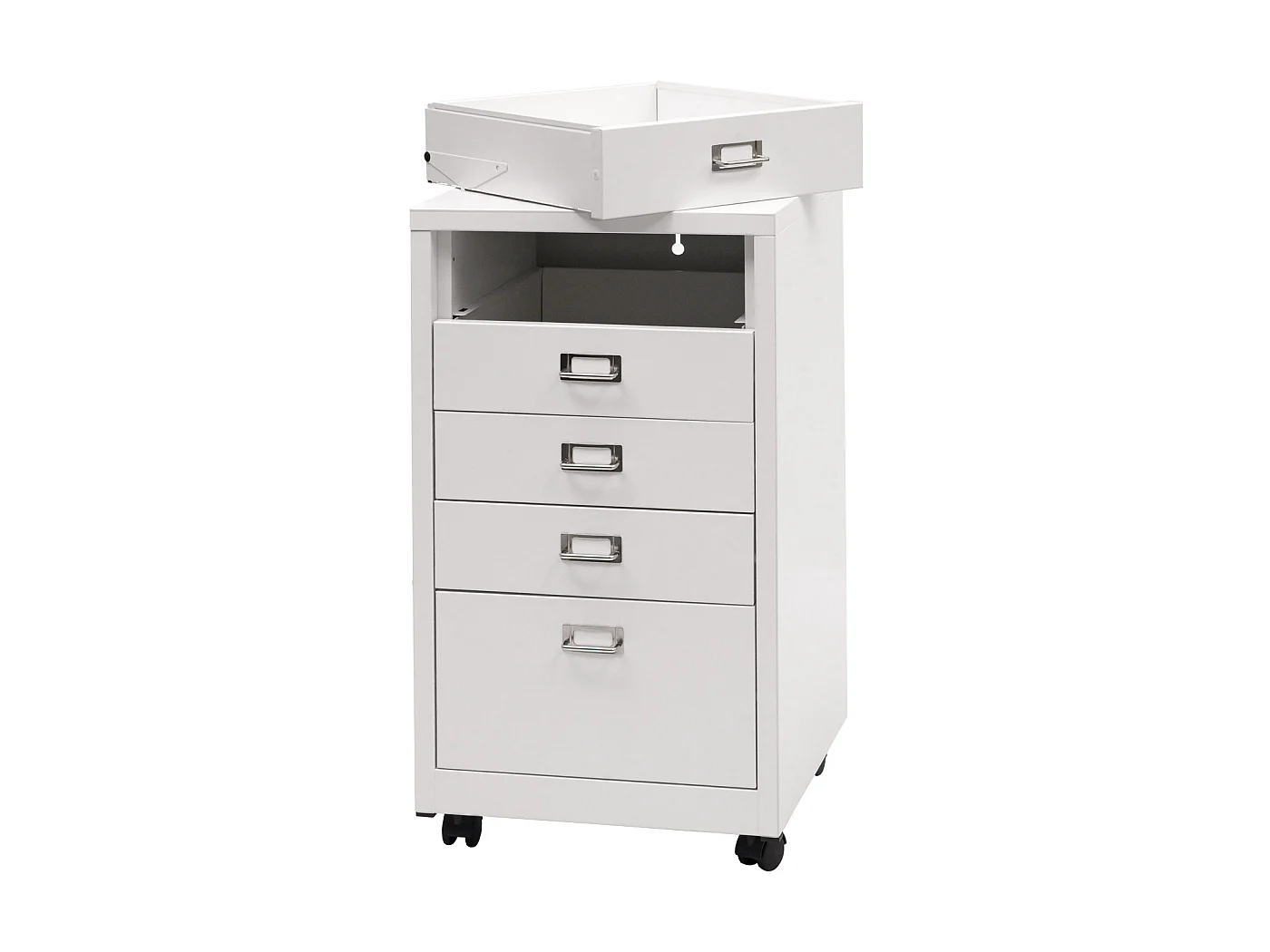 Verrijdbaar onderstel MCW-L49,  wit