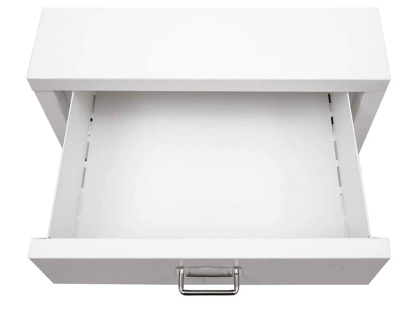 Caisson à roulettes MCW-L49,  blanc