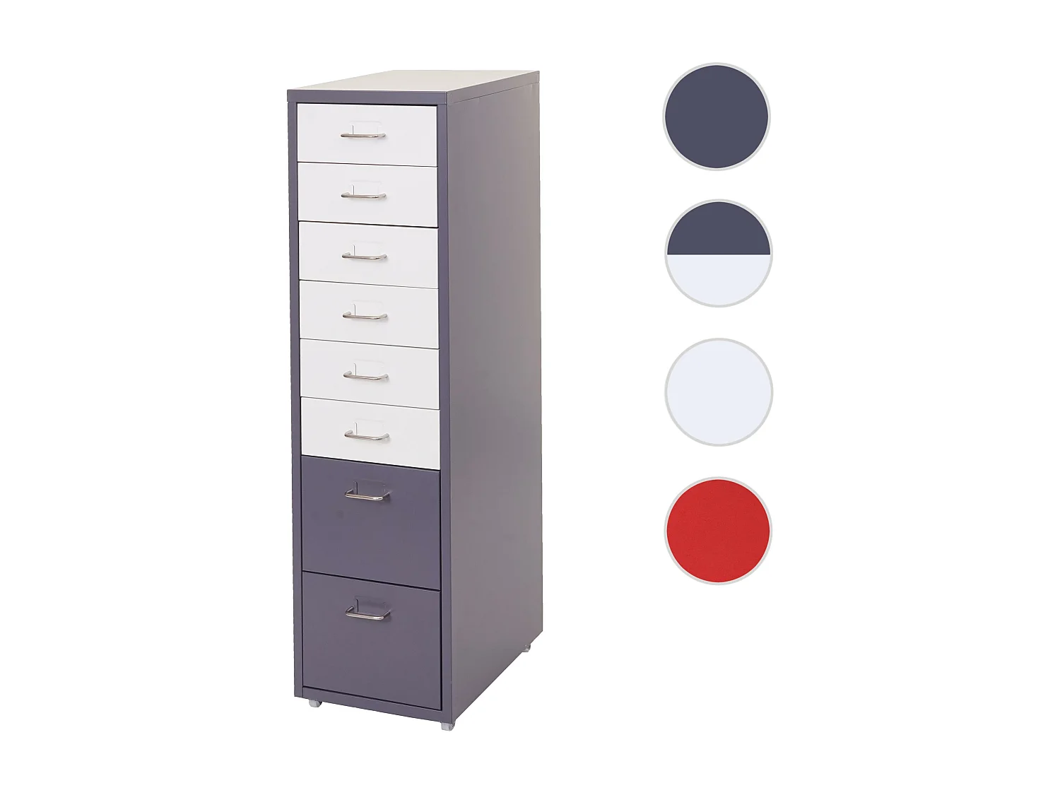 Preston T851 mobiele sokkel,  donkergrijs wit-donkergrijs