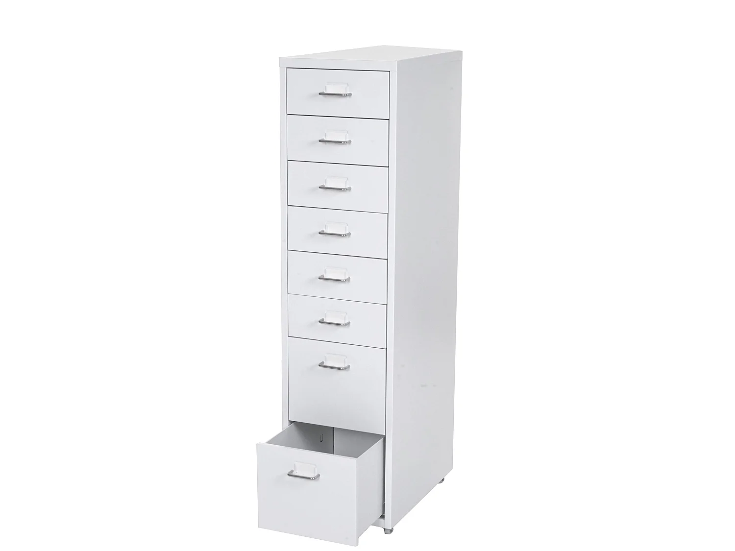 Contenedor con ruedas Preston T851,  blanco