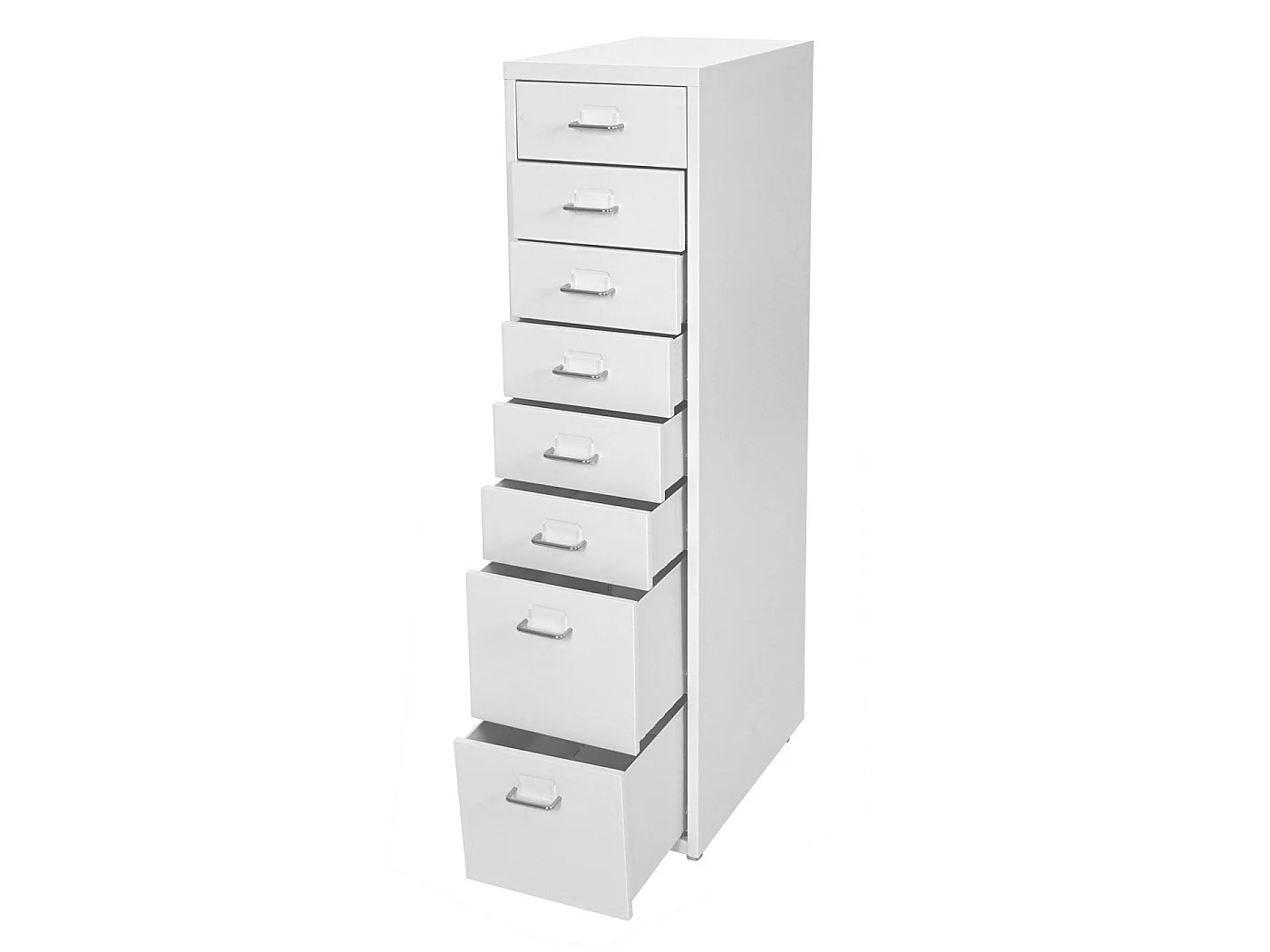 Contenedor con ruedas Preston T851,  blanco