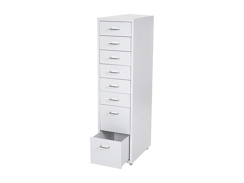 Preston T851 rolling container, white