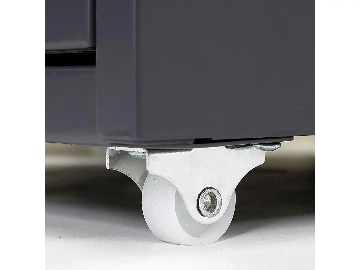 Pedestal móvil Preston T851,  gris oscuro