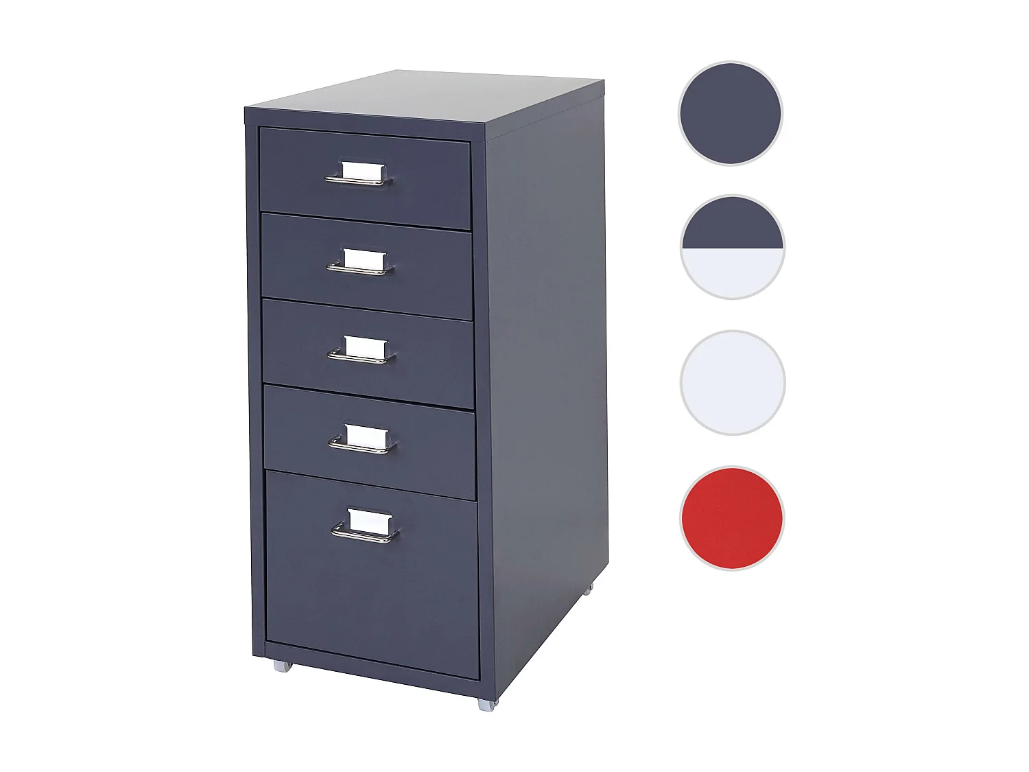 Rolcontainer Preston T851,  donkergrijs