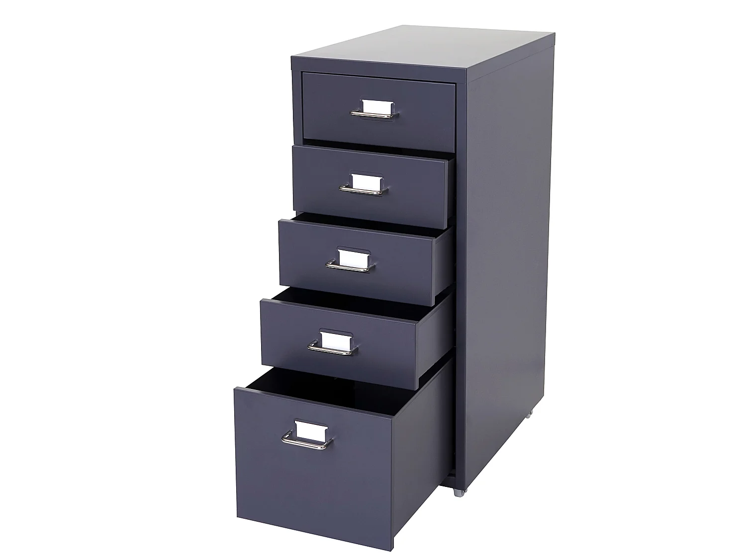 Caisson roulant Preston T851,  gris foncé