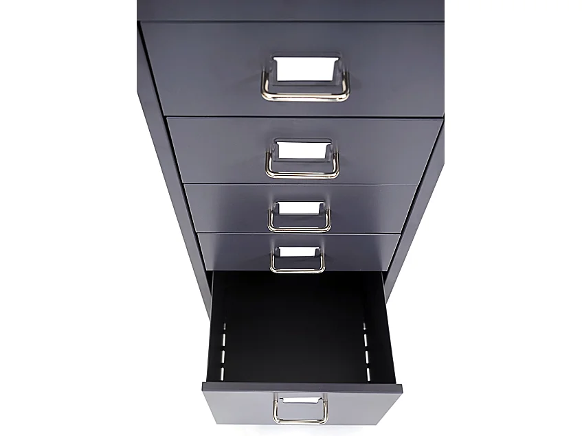 Caisson roulant Preston T851,  gris foncé