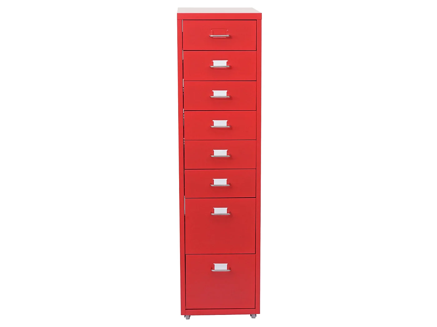Caisson roulant Preston T851,  rouge