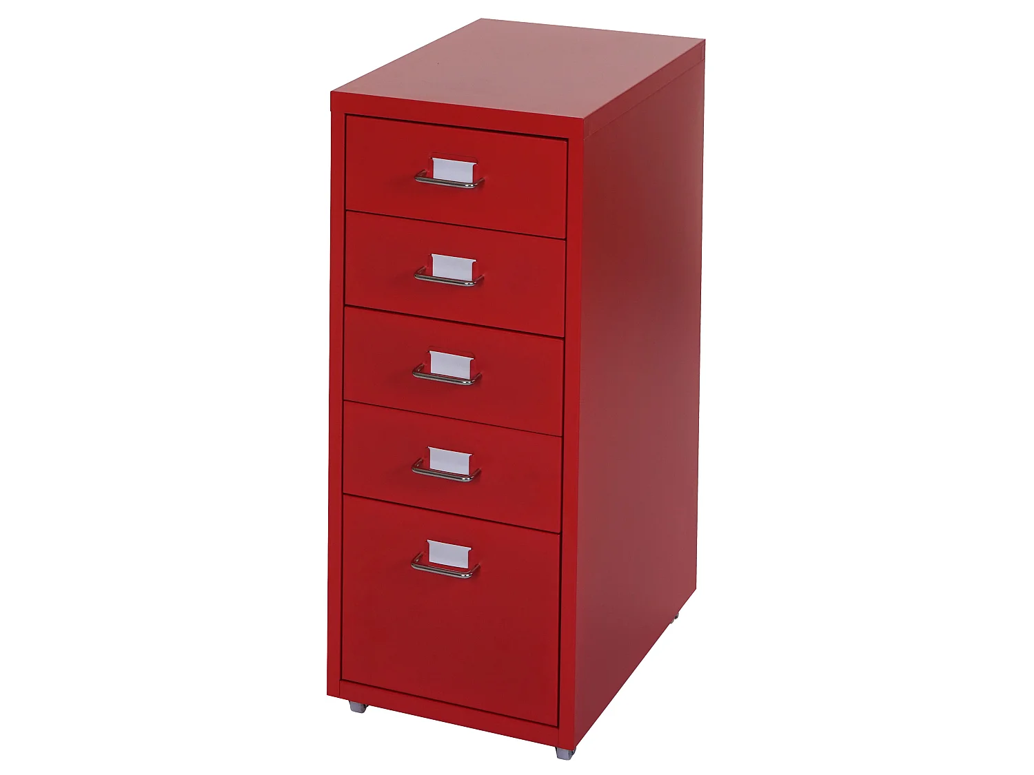 Rolcontainer Preston T851,  rood