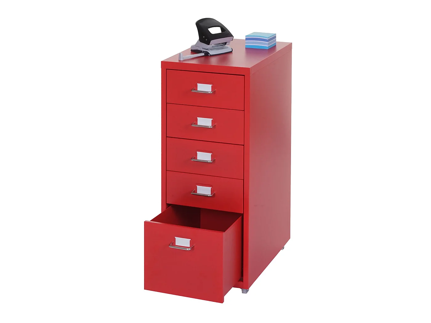 Caisson roulant Preston T851,  rouge