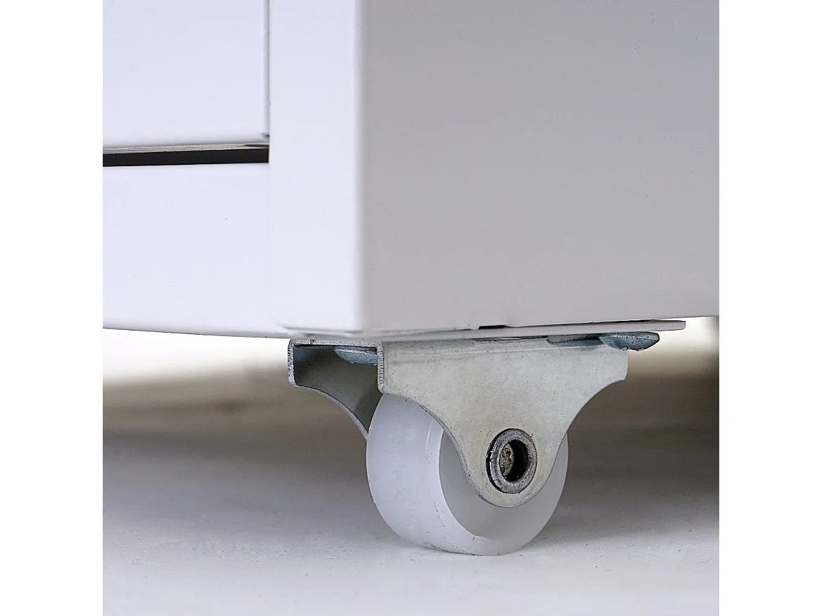 Caisson roulant Preston T851,  blanc