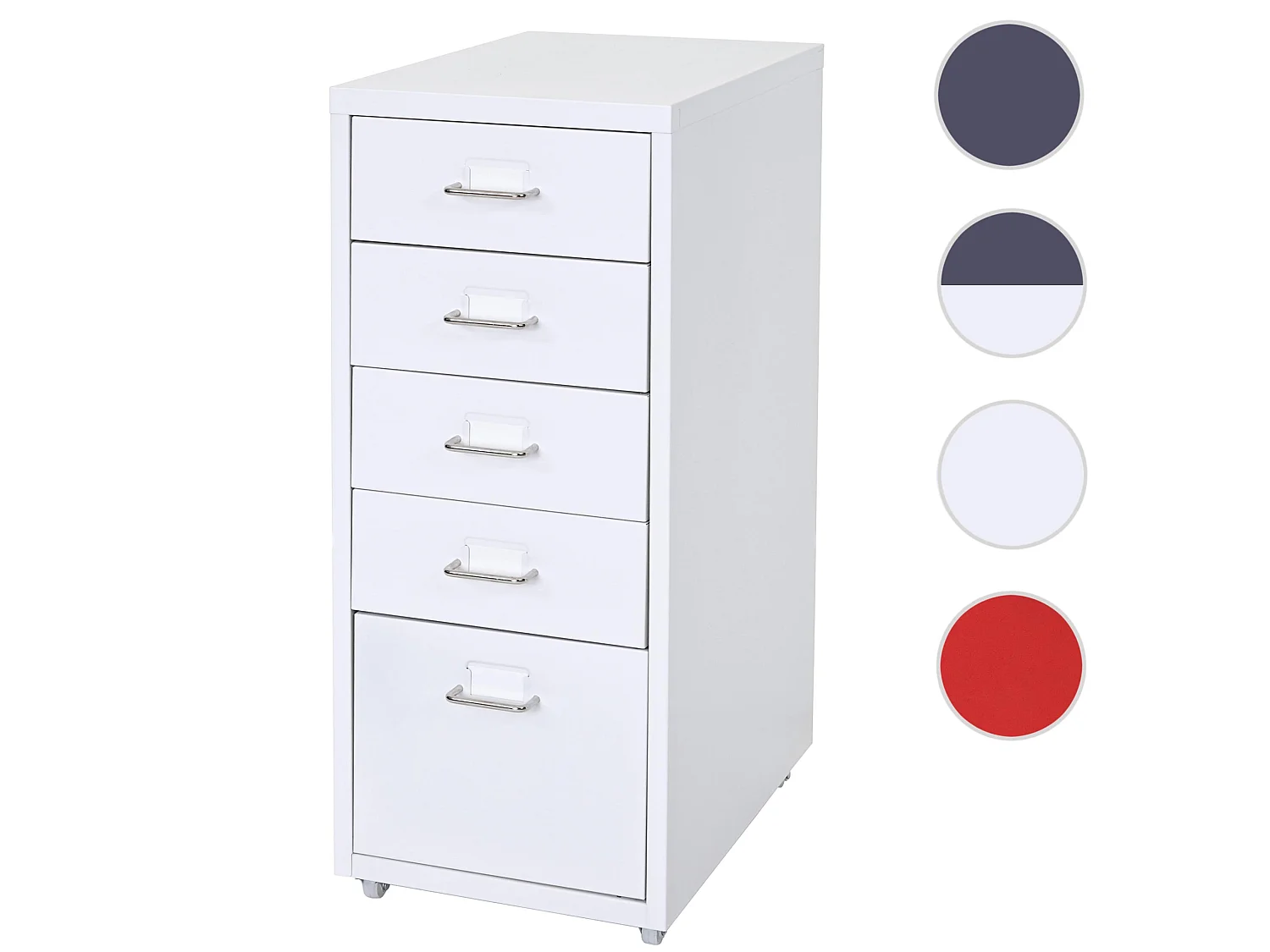 Rolcontainer Preston T851,  wit