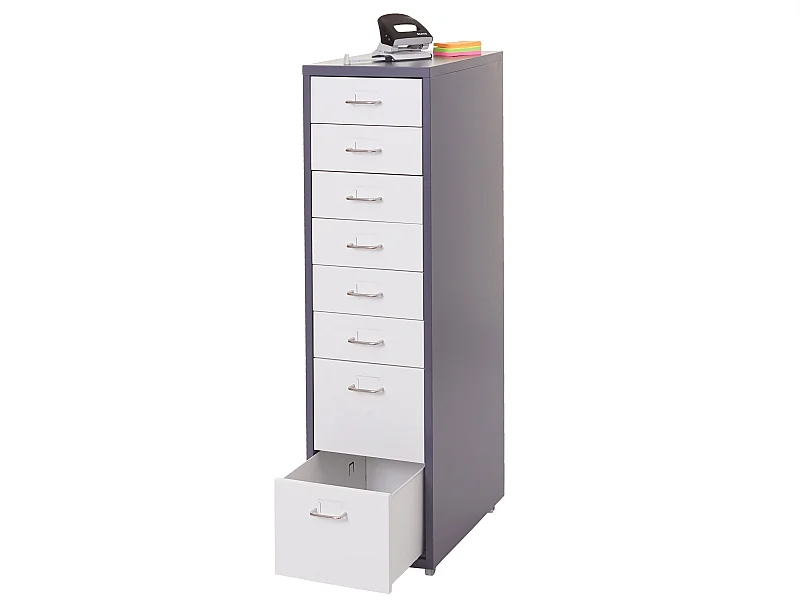 Preston T851 mobiele sokkel,  donkergrijs wit