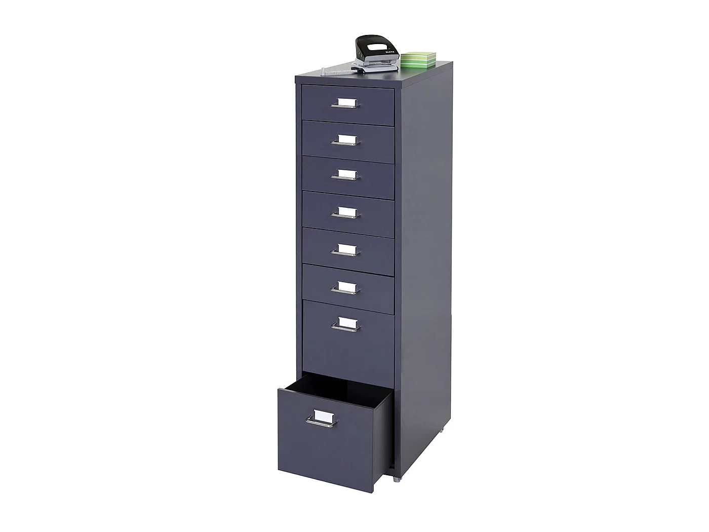 Caisson roulant Preston T851,  gris foncé