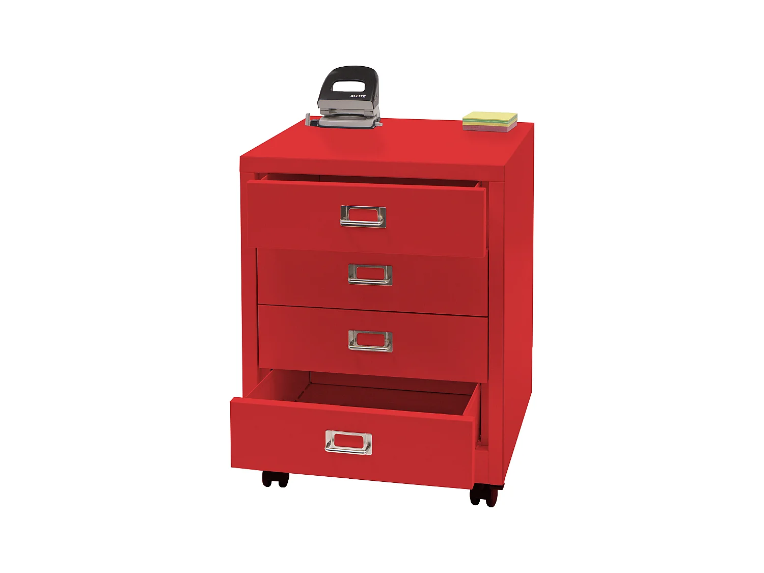 Verrijdbaar onderstel MCW-L49,  rood