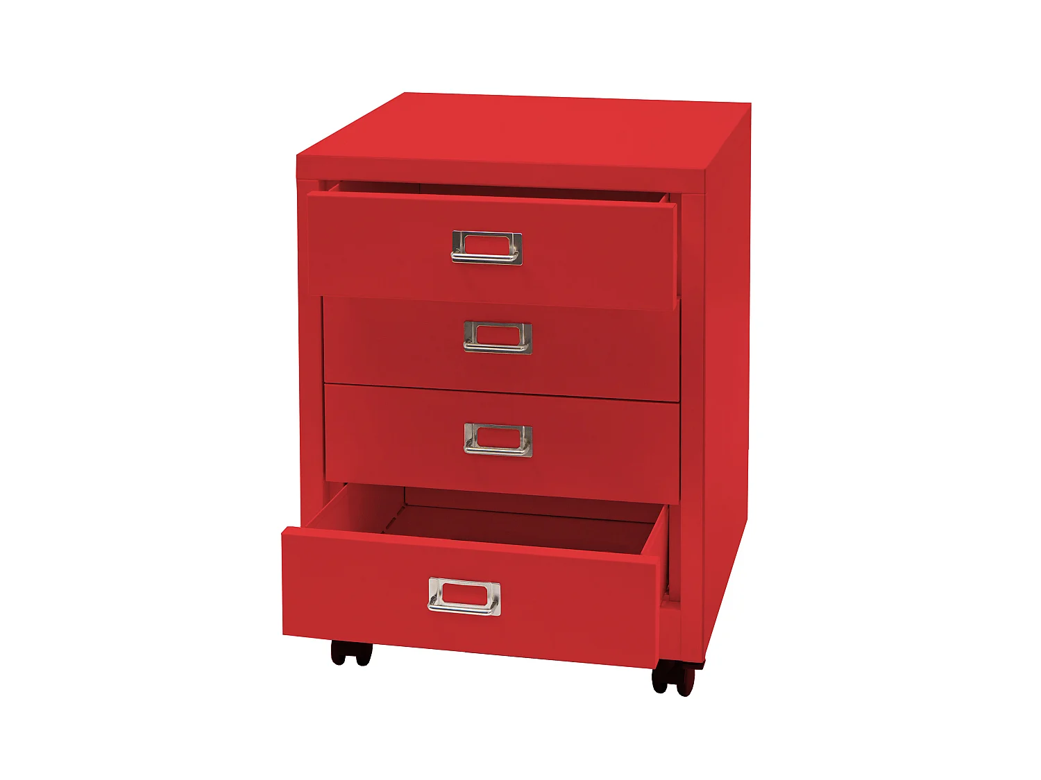 Rollcontainer MCW-L49, Rot