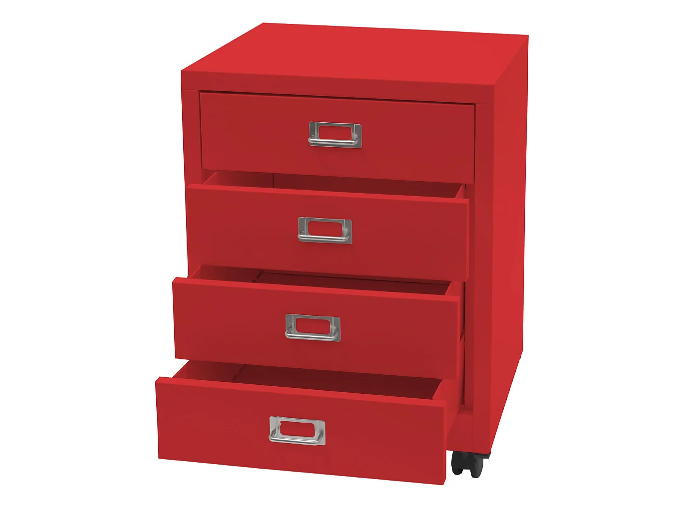 Rollcontainer MCW-L49, Rot