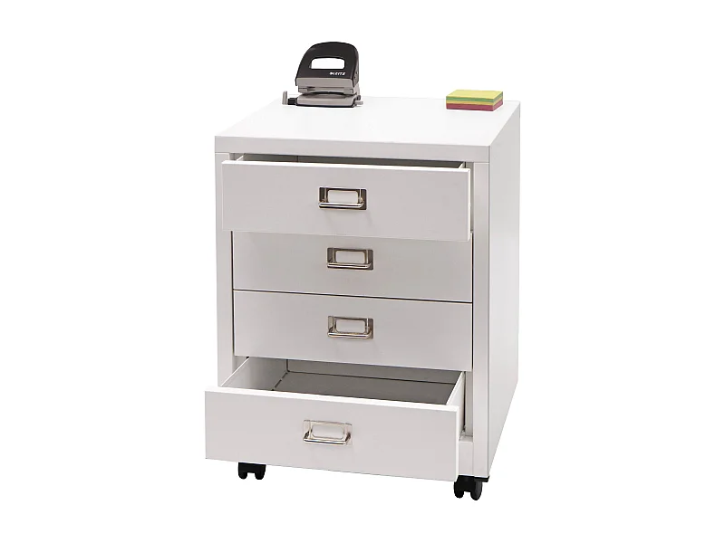 Pedestal móvil MCW-L49,  blanco