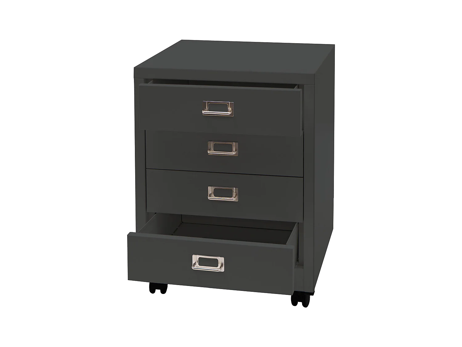 Pedestal móvil MCW-L49,  gris oscuro