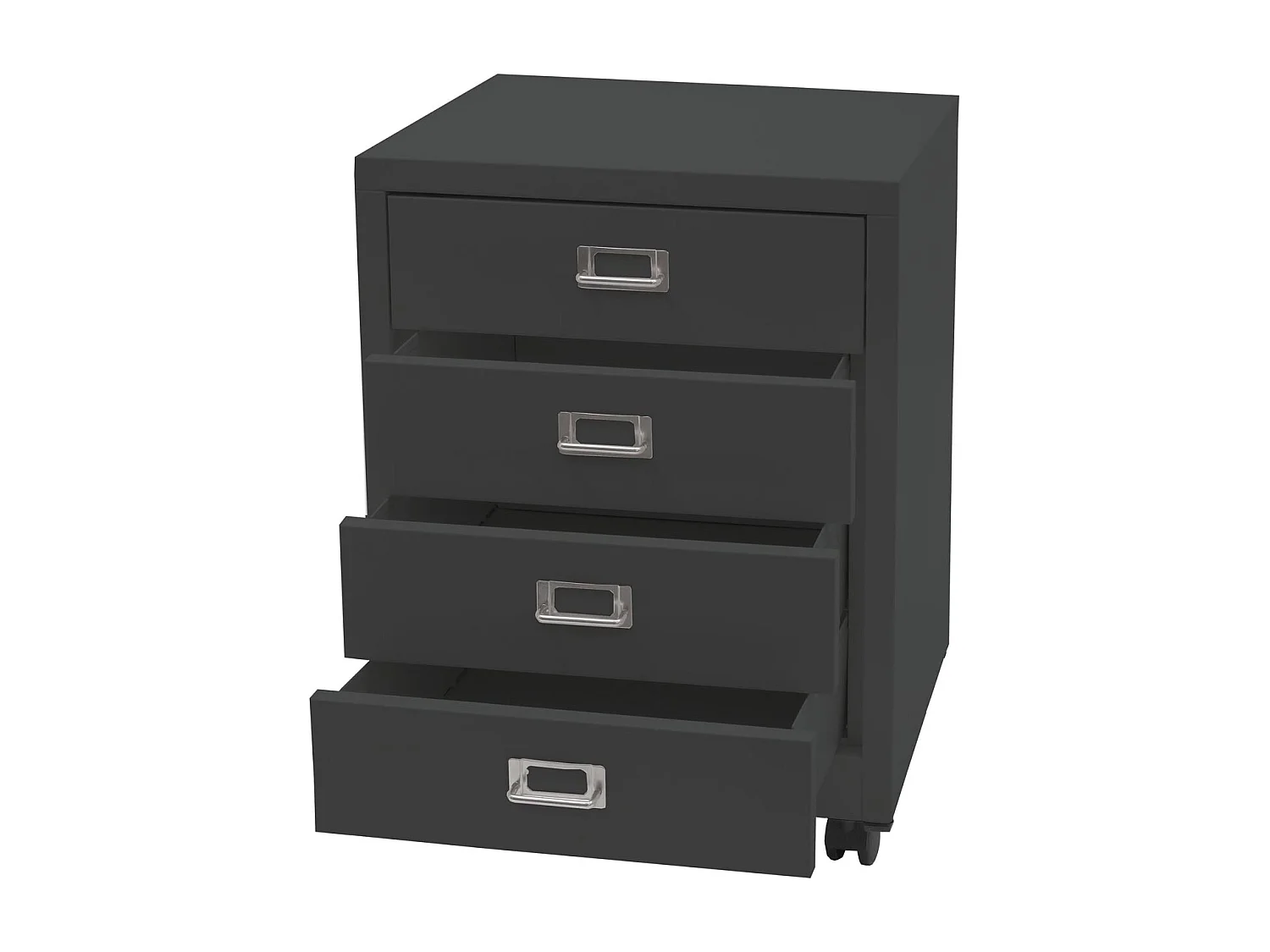 Pedestal móvil MCW-L49,  gris oscuro