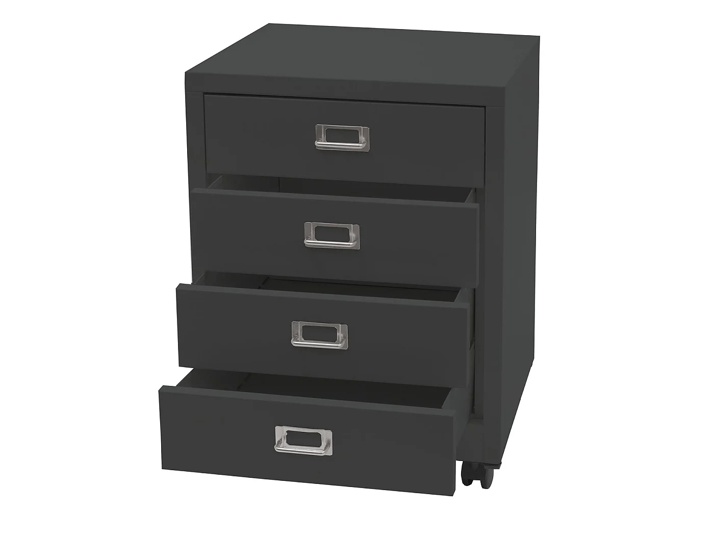 Rollcontainer MCW-L49, Dunkelgrau